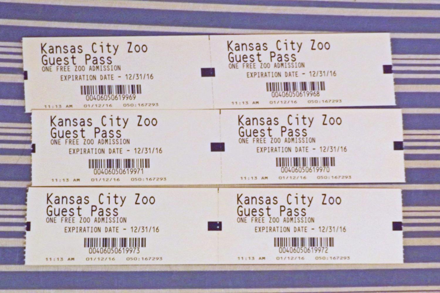 Passes to the Kansas City Zoo